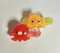 タコ　メンダコ　ヘアクリップ　ヘアピン　バレッタ　アミューズメント品　水族館のサムネイル