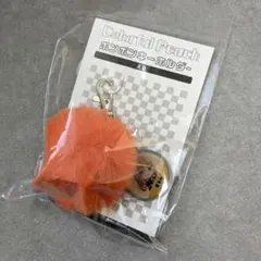 カラフルピーチ　ポンポンキーホルダー　えと　えとさん