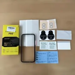 強化ガラス保護フィルム iPhone 15 Plus / 16 Plus