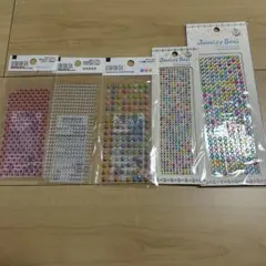ayayaさま★専用 ラインストーンシール まとめ売り 5枚セット
