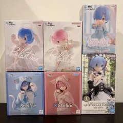 Re:ゼロから始める異世界生活　レムラムフィギュア6体セット
