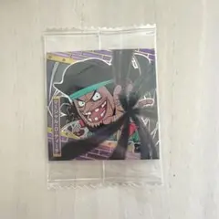 にふぉるめーしょん　ワンピース大海賊シールウエハースlog.11 黒ひげ