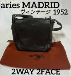 aries MADRID（アリエスマドリード）ヴィンテージ 2WAYバッグ