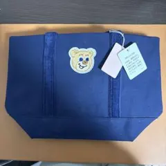 ラブラリー バイフェイラー オールドテディ トートバッグ ネイビー L