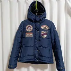 美品✨】ポロジーンズ 3way ダウンジャケット Y2K エンブレム 黒 L 