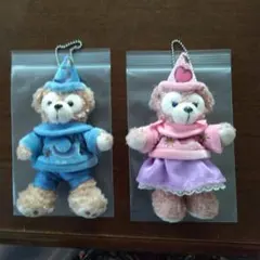 東京ディズニーシー 10周年ぬいぐるみバッジ 2体セット