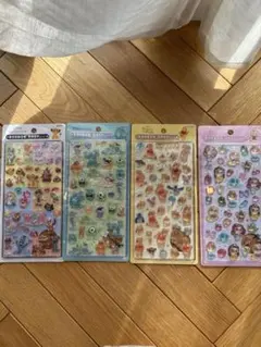 正規品★ボンボンドロップシール　ディズニー　4枚セット