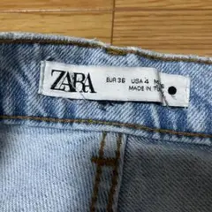 ZARA ライトブルー ワイドレッグデニム EUR36