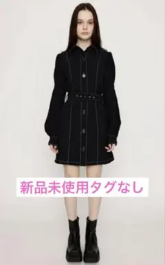 【SLY】TUCK SLEEVE FRONT BUTTON ワンピースのサムネイル