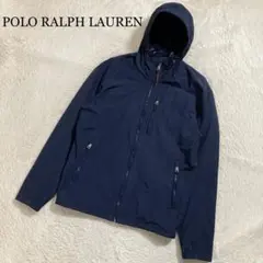 美品 ポロラルフローレン マウンテンパーカー ポニーロゴ コットン ブルゾン