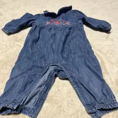 GAP デニムロンパース 6-12 months