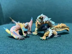 モンハン　ティガレックス　ジンオウガ　フィギュアセット
