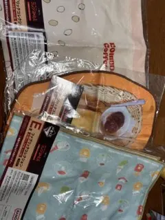 コメダ 2024年一番くじ Ｅ賞 タオル2種と巾着1種