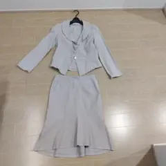 卒業式、入学式☆Ms GRACY ライトグレー セットアップ 38