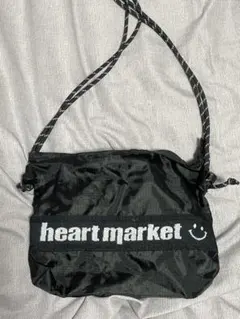 heart market ショルダーバッグ 黒のサムネイル