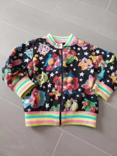 激かわ♡ヒスミニ 総柄 ジャケット 90