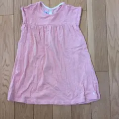 美品　プチバトー　ベビーワンピース 36m/95cm