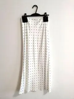 spick&span ソフトフレアドットスカート