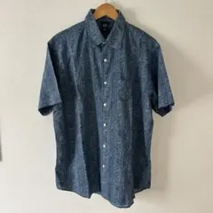 極美品90-00s？/OLD GAP/GAP/ペイズリー柄/半袖シャツ