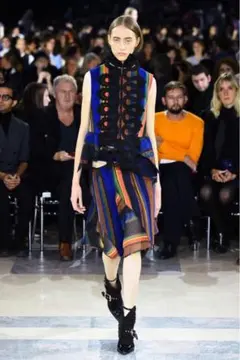 SACAI サカイ 2016SS マルチストライプ ボヘミアンスカートのサムネイル