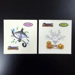 ポケモンパン シール デコキャラシール ハロウィン ランプラー サニゴーン