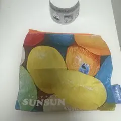 パペットスンスン ガチャ スクエアポーチA