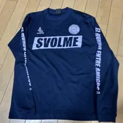 SVOLME 長袖シャツ ネイビー