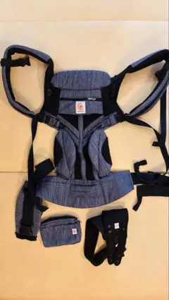 Ergobaby OMNI 360 クールエア インディゴウィーブ　ブルー