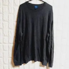 OLD NAVY 長袖ニット チャコールグレー XXXL　B