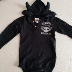 HYSTERIC MINI フード付きロンパース 70cm