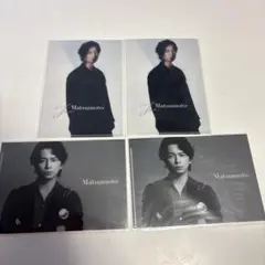 【新品未開封】　嵐　松本潤　ミニクリアファイル