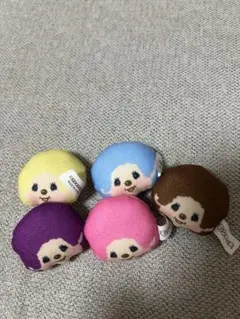 モンチッチ フェイスマスコット 5個セット