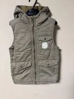 GapKids フード付きダウンベスト 130cm