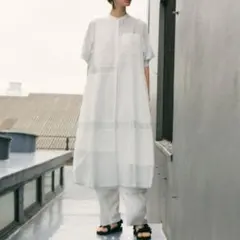 ルシェルブルー　Contrasting fabric dressのサムネイル