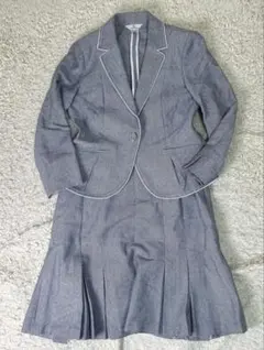 KUMIKYOKU レディース　フォーマルスーツ　セットアップ　千鳥柄　3号