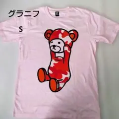 美品グラニフ　コントロールベアTシャツ　S　ピンクのサムネイル