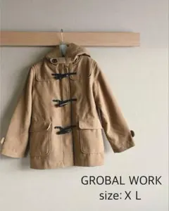 ★冬物SALE★ 値下げ！ GROBAL WORK ダッフルコート⭐︎XLサイズ