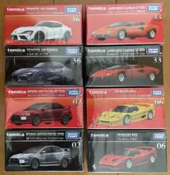 【新品・未開封】トミカプレミアム 8台セット