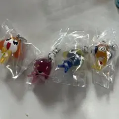 ケロロ軍曹 めじるしアクセサリー　カプセルトイ マスコット 4種セット