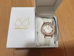 miffy style 腕時計 ホワイト　ミッフィー