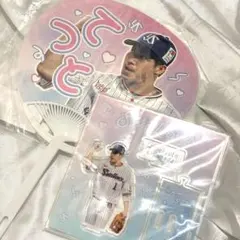 山田哲人 アクスタ＆うちわセット 2023レディースデー