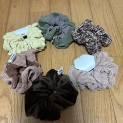 新品☆シュシュ 6点セット　おまけ付き