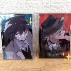 【文豪ストレイドッグス】太宰治 中原中也 アクリルブロック セット