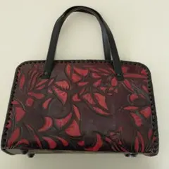 ろうけつ染ハンドバッグ