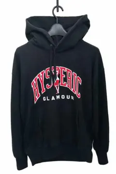 ［非売品］HYSTERIC GLAMOUR パーカー 黒 ロゴ入り フーディー