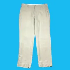Brooks Brothers Clark アイリッシュリネンスラックス W35のサムネイル