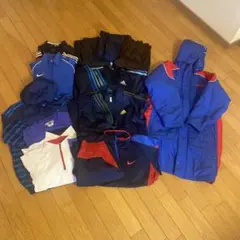 キッズ ジャージ類まとめて adidas NIKEなど17点セット