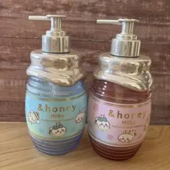 ＆honey ちいかわ シャンプー トリートメント 空ボトルセット