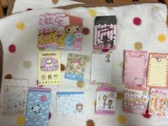 【平成レトロ】キャラクター付きメモ用紙セット