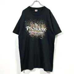 90s Fruit of te loom ヴィンテージTシャツ 企業物 黒XL